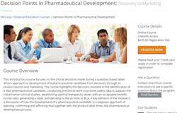 Decision Points in Drug Development online course