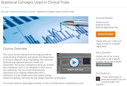 Statistics in Drug Development online course