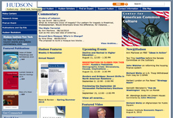 Hudson Institute website